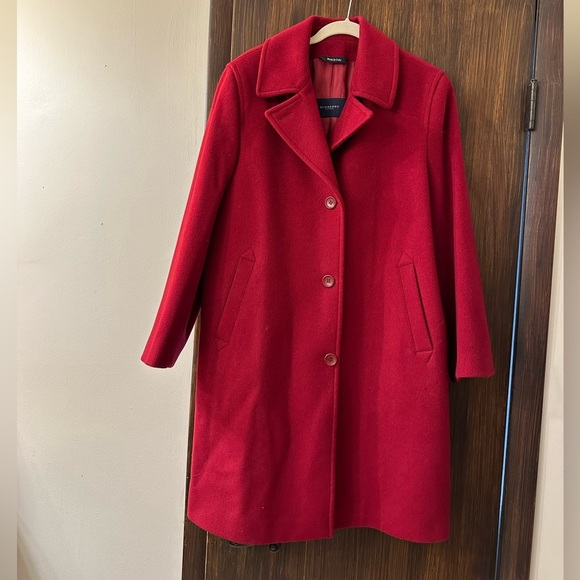 Burberry Wool Cashmere Tailored Coat - Picture 1 of 8